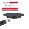 Automatic Remote Control Electric Turntable: 42cm Rotating Display Stand for Live Broadcast & Product Shooting