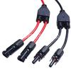 37cm 10AWG Dual Solar Panel Charging Cable Connector
