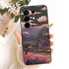 Hülle Für Tecno Camon 50 4G Cover CN5 Luxus Mode Blumen Kawaii Niedlich Bemalt Stoßfest Silikonhülle Für Techno Camon 50 4G