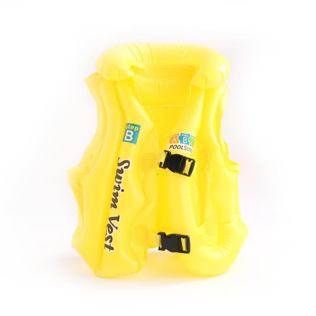 Children's Inflatable Buoyancy Swimsuit Life Jacket for Swim Training & Drowning Prevention