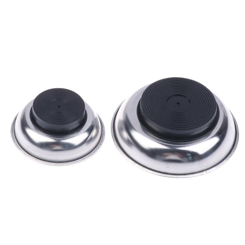 Bol Magnetic Circular pentru Piese 3"/4"/6" Tavă Magnetică Tavă pentru Depozitare Șuruburi Tavă pentru Scule din Oțel Inoxidabil Pentru Scule cu Ventuză Auto