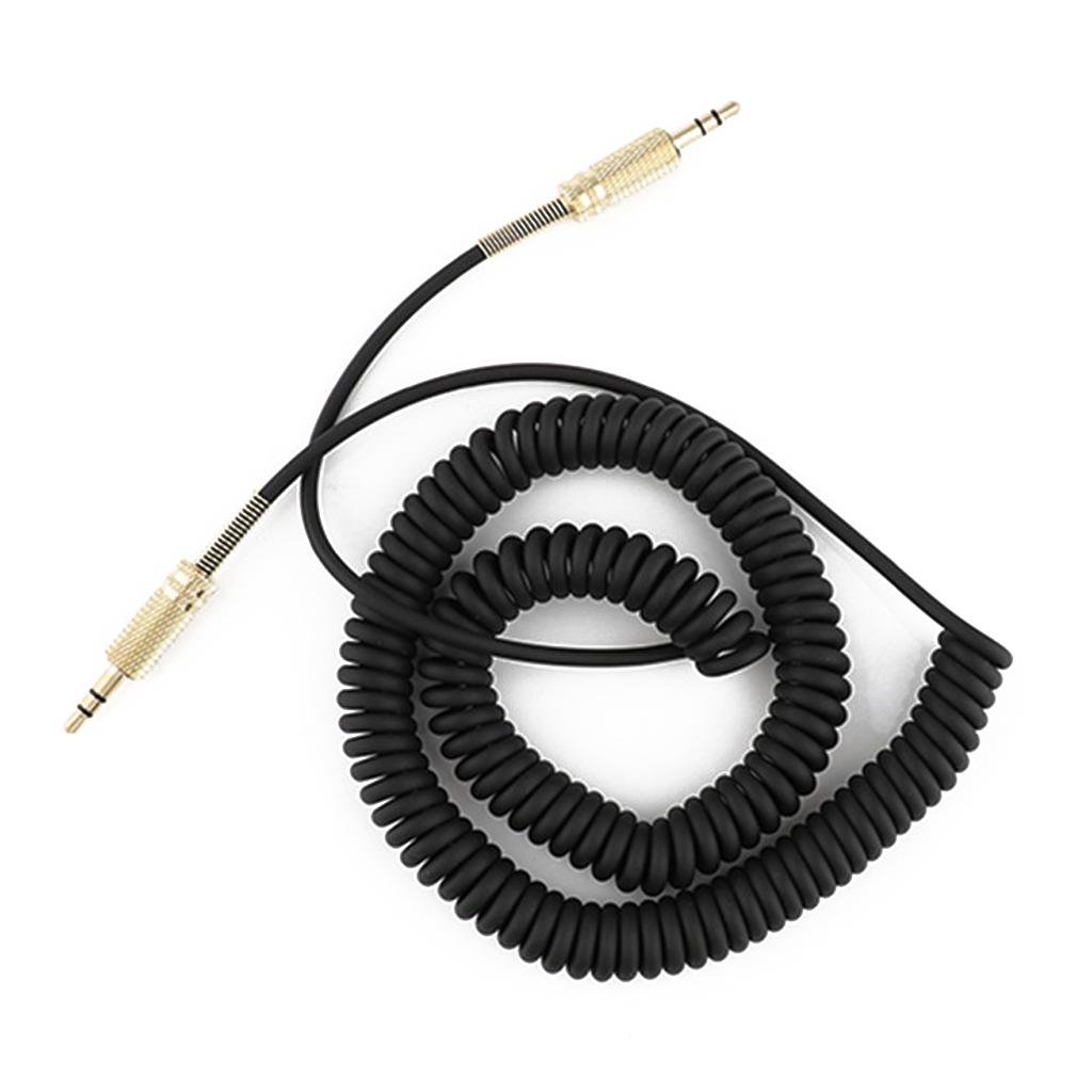 2.6M Cable Replacement Headphone Audio Cable Extension Noise Cancelling Convenient for Woburn Kilburn II Speaker Male