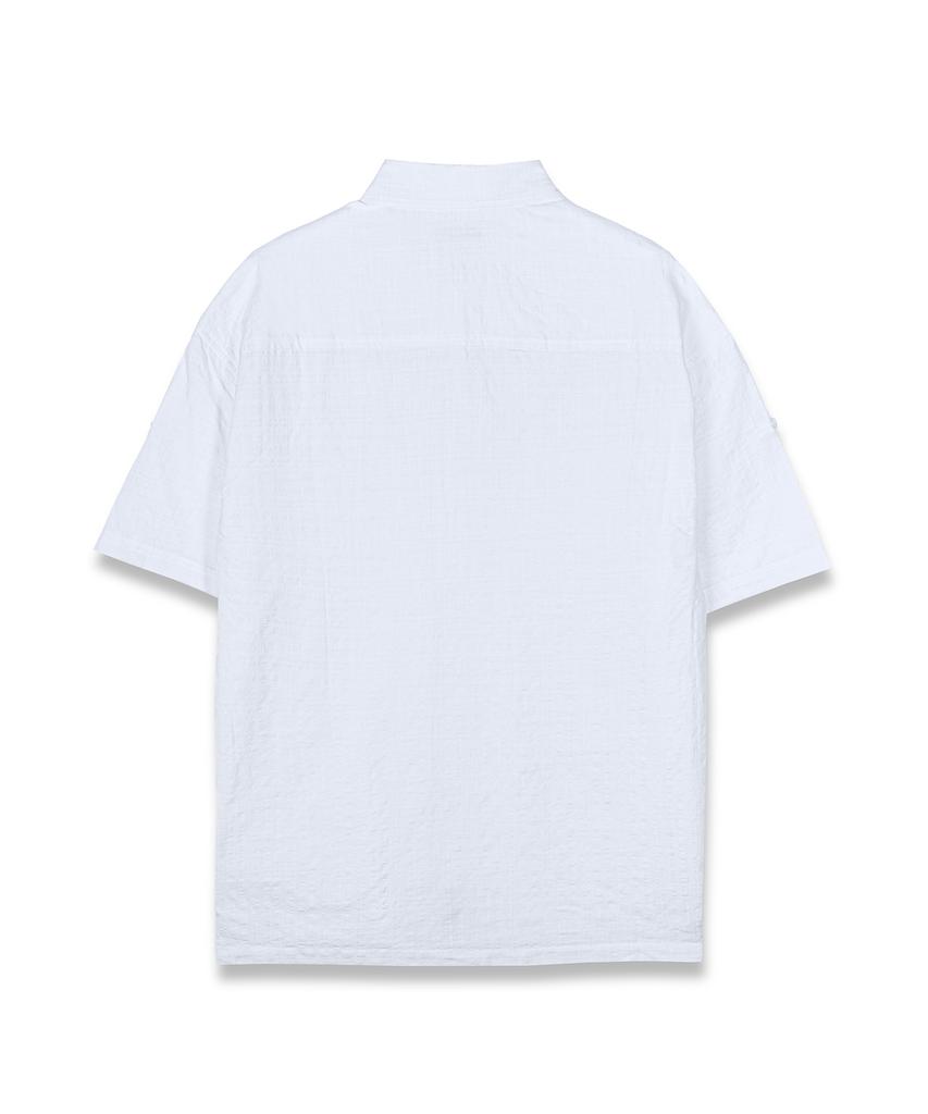 Connect Kinrock Multi-Plaid Short Sleeve Shirt (White)