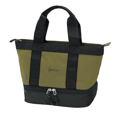 Dunlop SRIXON 2-Tier Tote Bag GGF-B6011 Khaki