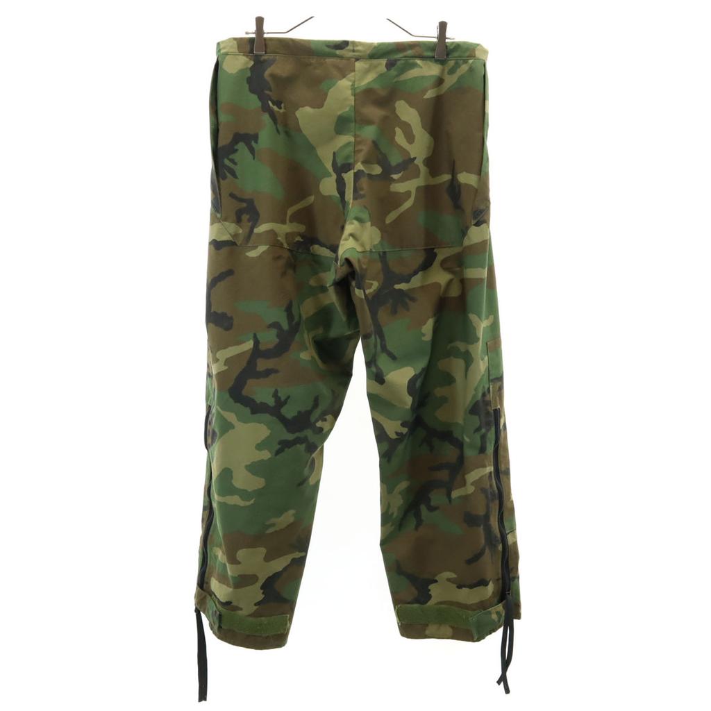 US ARMY 90er Jahre Goretex Old Woodland Ente Militärhose M Khaki Tarnung Herren Gebraucht