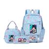 Witch Hunters Three-Piece Backpack Kpop Demon Unters Printed Backpack Lunch Bag