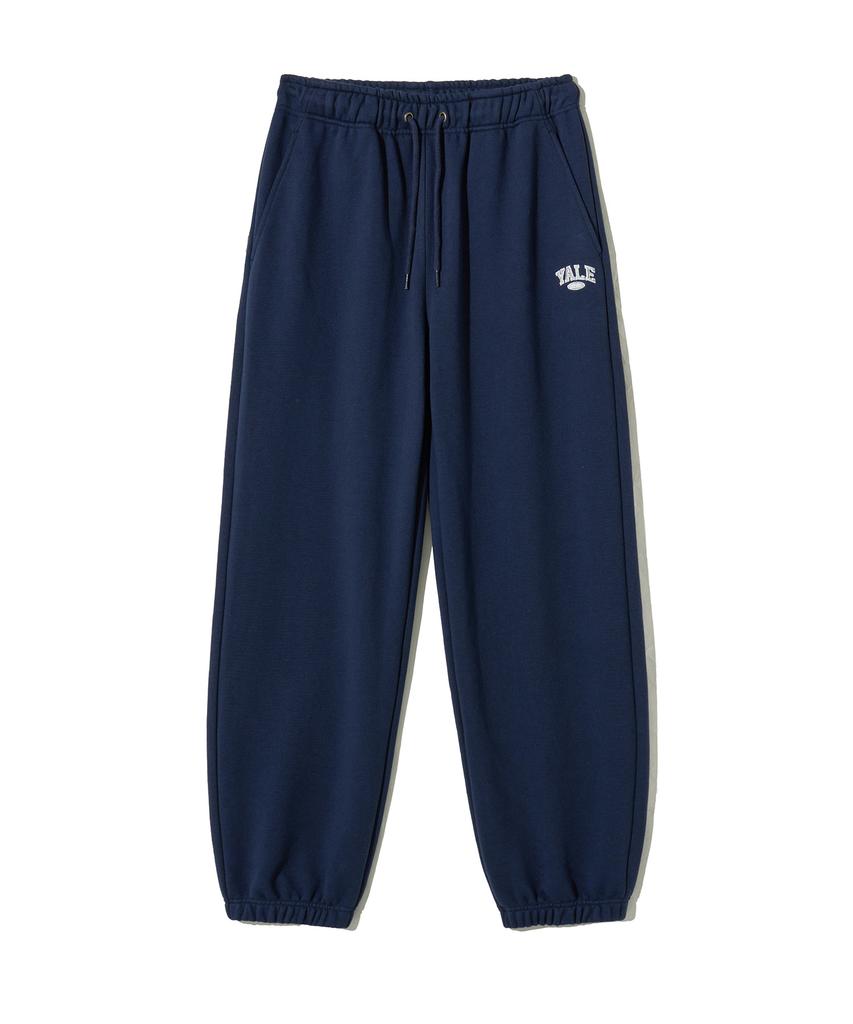 YALE Small Two-Tone Arch Sweatpants_Navy