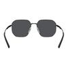 Emporio Armani Logo Metal Irregular Shape Sunglasses Men sunglasses Black 0EA2154D30018757