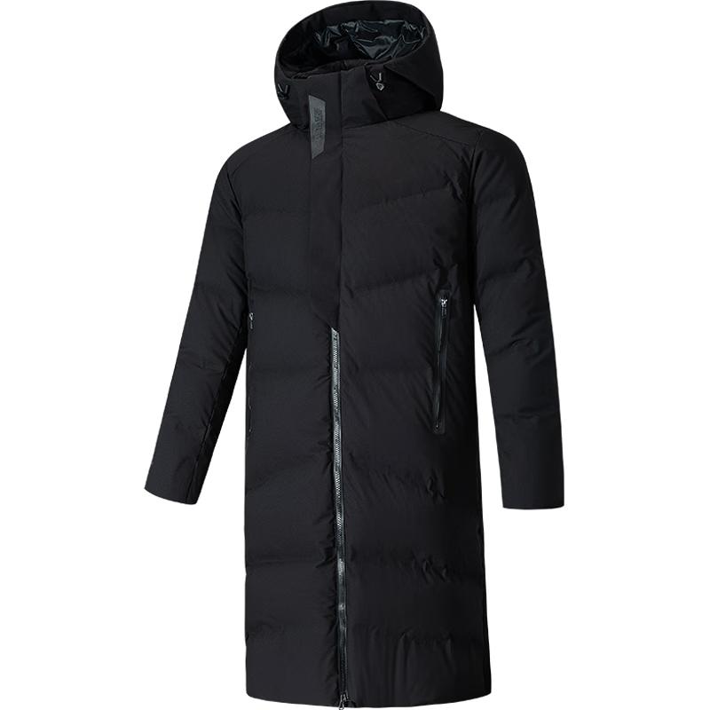 ANTA Champion Men's All-Weather Long Down Jacket