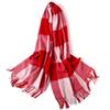 Milk camel pure wool scarf women's autumn and winter versatile thickened cashmere scarf new shawl dual-purpose