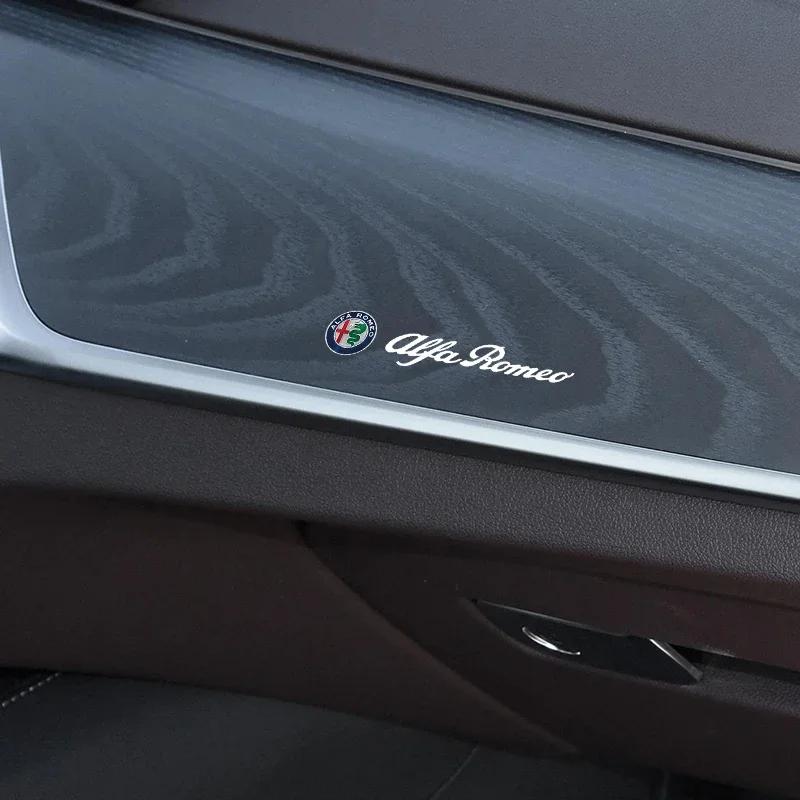 Car Stickers For Alfa Romeo Car Goods Brake Caliper Badge Sticker Decoration Sticker Decal For Alfa Romeo 159 Giulietta Giulia M