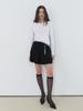 ETMON Layered Boatneck T-Shirt, White