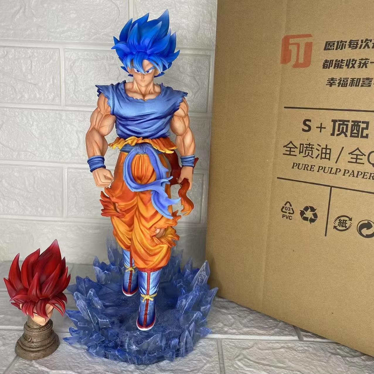 

Jt Studio Dragon Sphere Qilin Goku Super Blue Limited Edition Dragon Sphere Miniature Figurine, Light-Up, Fashionable Ornamental Present