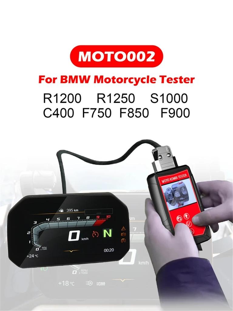 MOTO002 For BMW KOMBI Tester ECU Module Diagnostic Tool Display Screen Tester