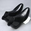 Light luxury pointed boots British foot leather boots fashion trend versatile business men's boots a piece