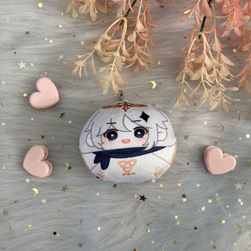 Genshin Impact Plush Dumpling Albedo Xiao Zhongli Thoma Key Chain Soft And Safe Gift