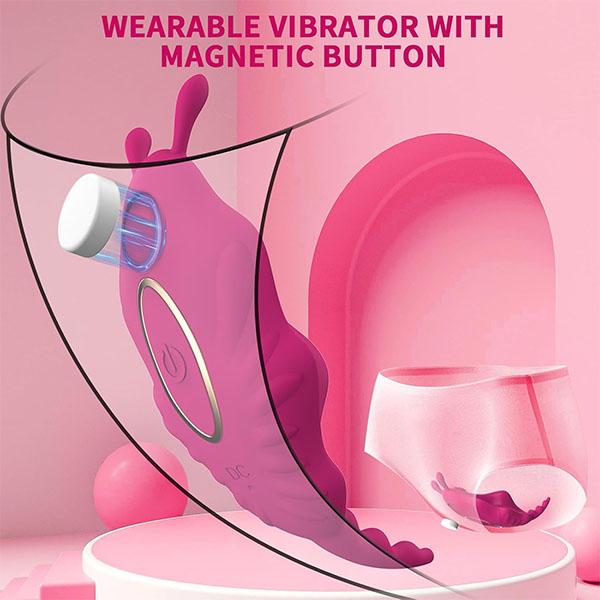Wearable Vibrator Female Sex Toys, G Spot Panty Vibrator for Clitoral Stimulation,App Controlled Vibrator for Women