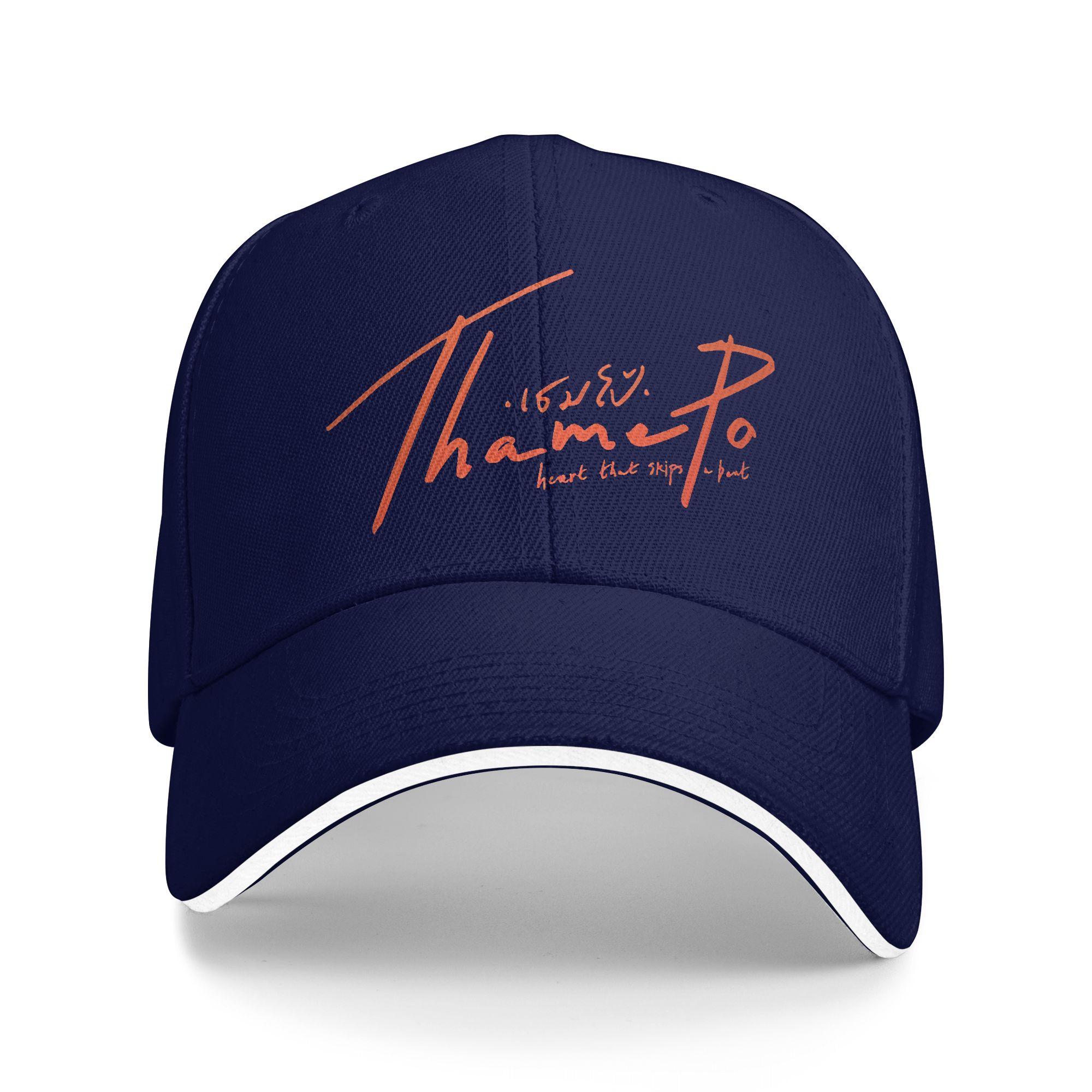 

lYKN ThamePo Baseball Cap Outdoor Sports Sun Visor Trucker Hat Men Adult y2k Cool Design Baseball Caps One Size темно-синього кольору