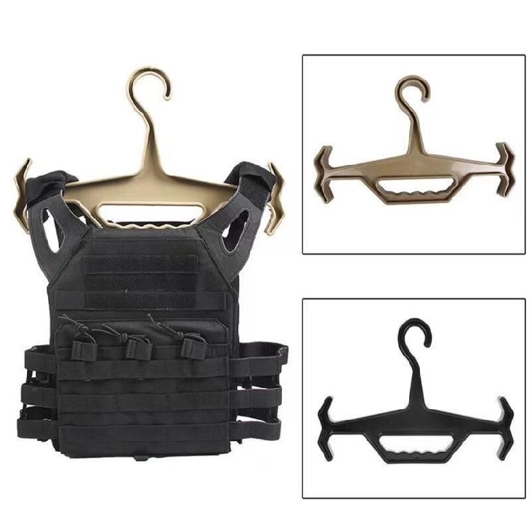 Small Folding Utility Hanger Vest Hanger Plastic Texture Perfect for Travel Storage of Thicken Coat and Adventure Gear