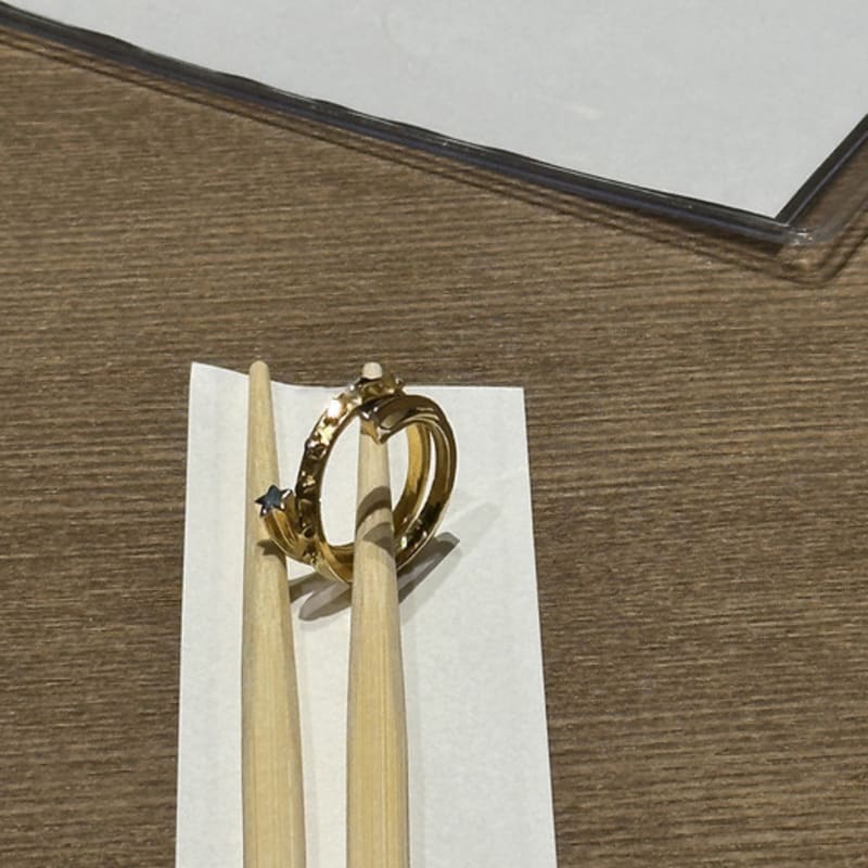 cerofar STAR LOPE RING GOLD