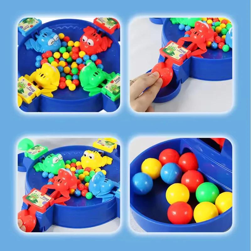 Top-Grade Frog High-Standard Eating High-Standard Beans Superior-Grade Game Premium-Quality 4 Superior-Grade Players Interactive Top-Grade Hunger