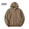 Long Sleeve Warm Pullover Men Plush Hoodie, Teddy Fleece Sweatshirt with Kangaroo Pocket, Loose Mens Hoodie Fit Fuzzy Winter Jumper for Street Casual