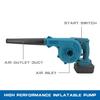 Rechargeable Lithium Industrial Hair Dryer & Dust Blower for Electric Vehicles