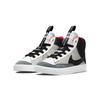 New Nike Blazer 77 SE D Mid Top Skateboard Shoes Black Gray White Children Aged 3 7 Years Old DH8641-100