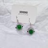 Women's Diamond Inlaid Drop Earrings: Trendy, Fashionable Multiple Ear Pendants