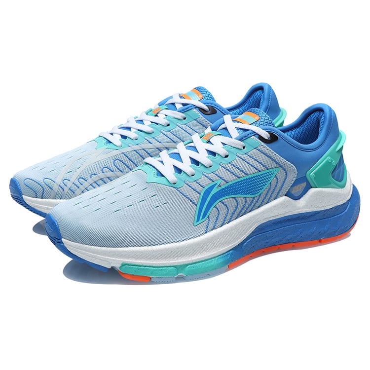 Li Ning Furious Rider 5.0 Freizeitschuhe Unisex Niedrig geschnitten Leichter Bauch Blau ARZR001-2