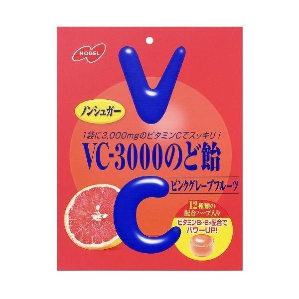 Japan Nobel VC3000 Throat Lozenges Pink Grapefruit 90g