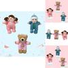 Soft Baby Comforting Doll Pillow Cute Bear Plush Toy For Boys Girls Children's Festival Gift 30cm