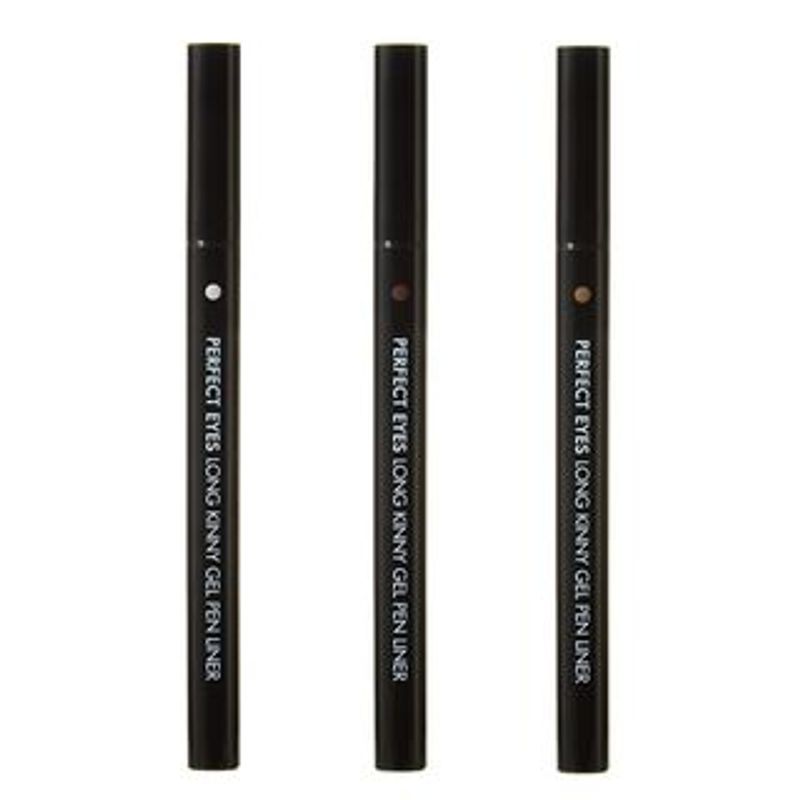 TONYMOLY - Perfect Eyes Long Kinny Gel Pen Liner (3 Colors) 01 Black
