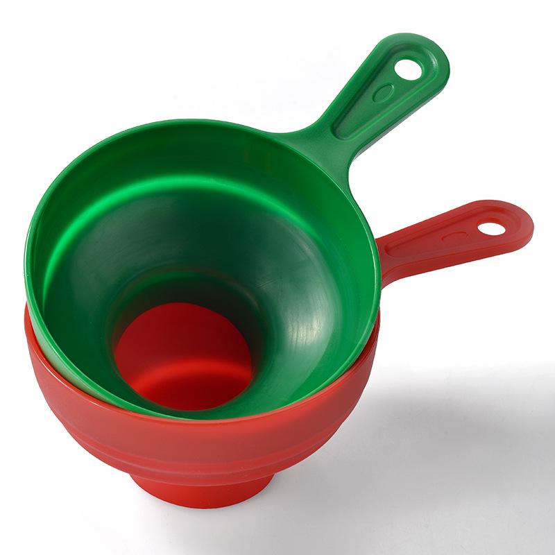 Collapsible Telescopic Kitchen Funnel for Oil and Jam Filling