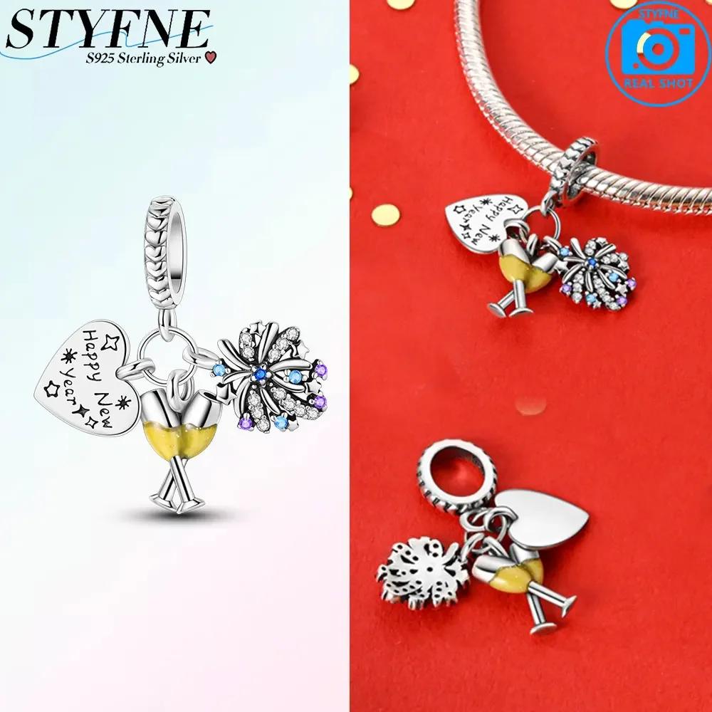Bonne Année Dieu De La Richesse Breloque Perles Cuivre Ajustement Bracelet Original Accessoires Bricolage Bijoux Cadeau Femme