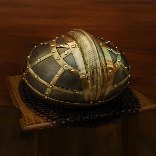 Mittelalterlicher Wikingerhelm mit Kettenhemd, LARP-Rüstung, Dekorationsartikel, Geschenk für Väter und Brüder