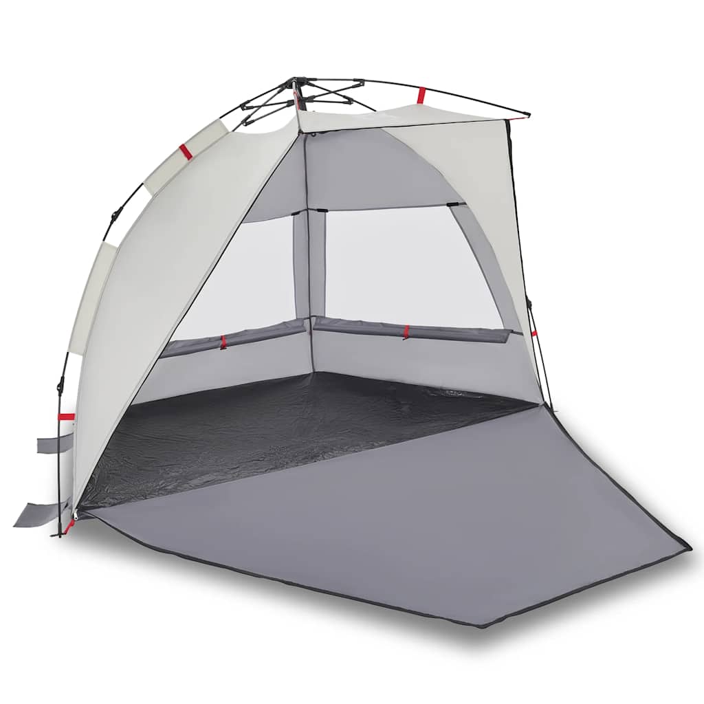 Beach Tent for 2 Persons Gray Quick Release Waterproof