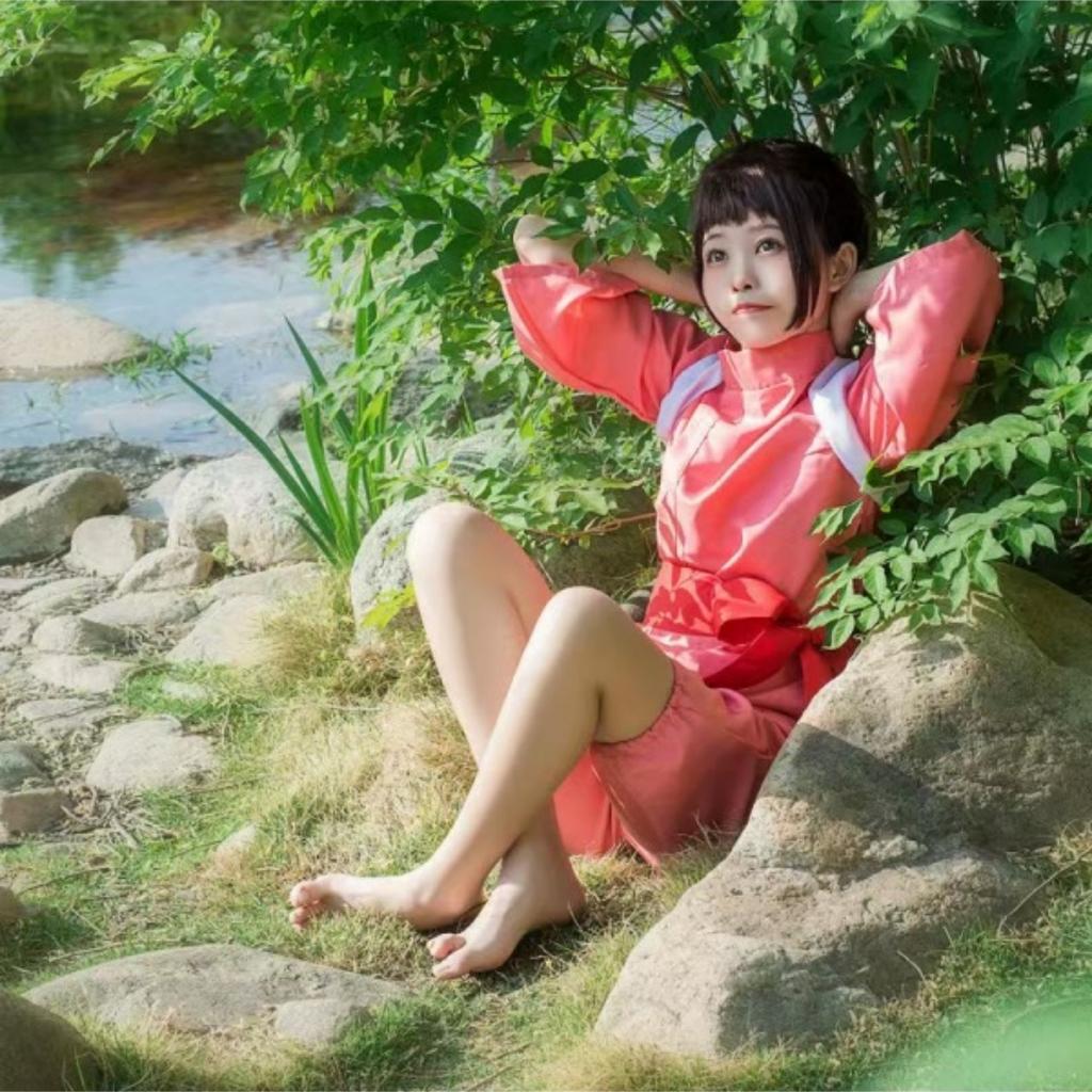 Chihiro No Kamikakushi White Dragon Red Dragon Haku Nigihayami Kohakunushi Kimono Uniform Spirited Away Sen To Cosplay