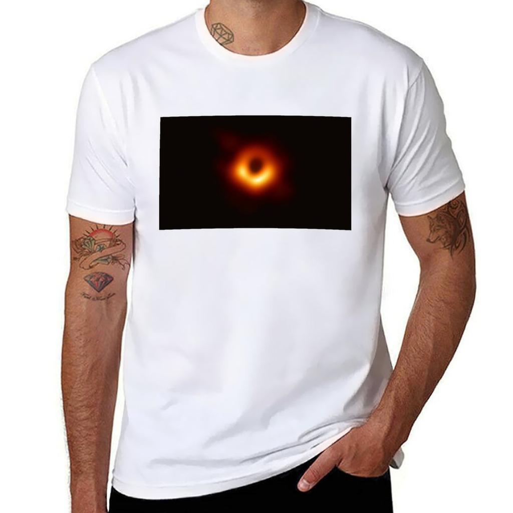 First Ever Image Of A Black Hole (8k Resolution) Tshirt Fitness Quick Dry Short Sleeve Top