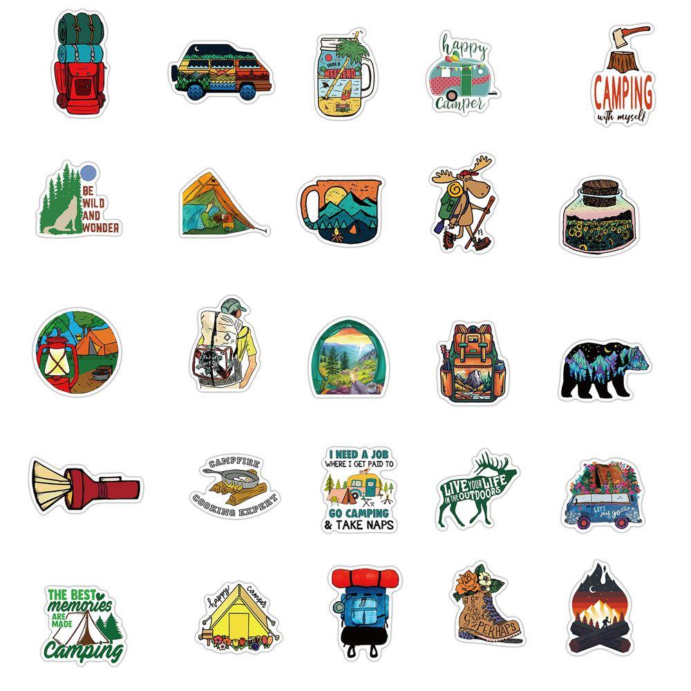 Motorcycle Luggage Guitar Cartoon Graffiti Stickers School Office Supplies Skateboard Diary Decals