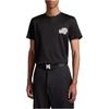 Moncler Logo Label Casual Short Sleeve T-Shirt Men Tops Black I10918C000588390Y999