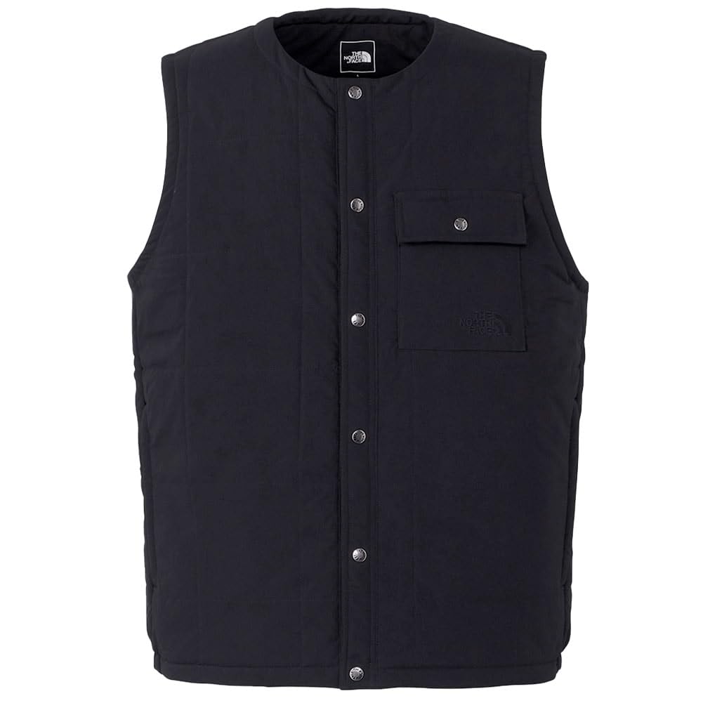 The North Face Meadow Warm Size L Vest, Unisex, Padded, Warm, Black,