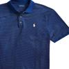 Polo Ralph Lauren Logo Embroidered Slim Fit Ribbed Short Sleeve Polo Shirt Men Polo Shirts Blue MNPOKNI1N820596-400
