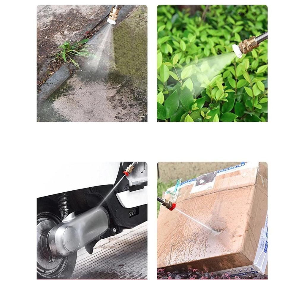 Digital Land Car Wash Cleaning Water Rechargeable High Pressure Washer Black