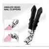 Funfany Orthoclip,Zoerely Orthoclip Stainless Steel Nail Clipper,Wide-Mouth Bite