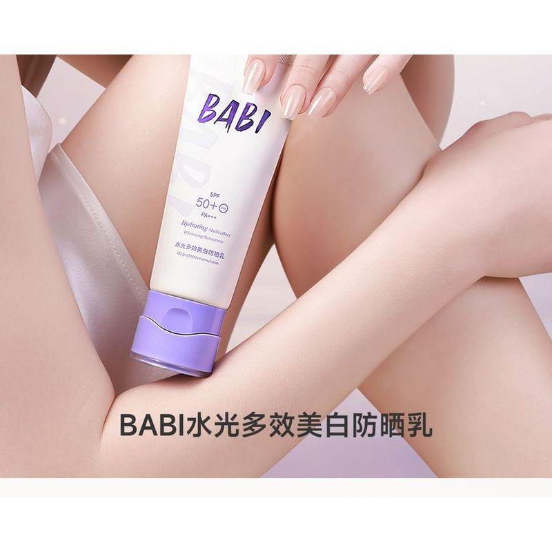 BABI - Hydrating Multi-effect Whitening Sunscreen SPF50+ PA+++ - 2 Sizes