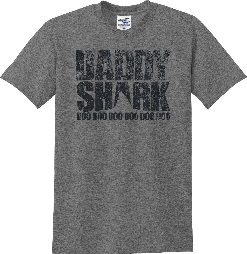 Daddy Shark Doo Doo Doo Doo Doo Doo Funny Unisex T shirt (S-5X)