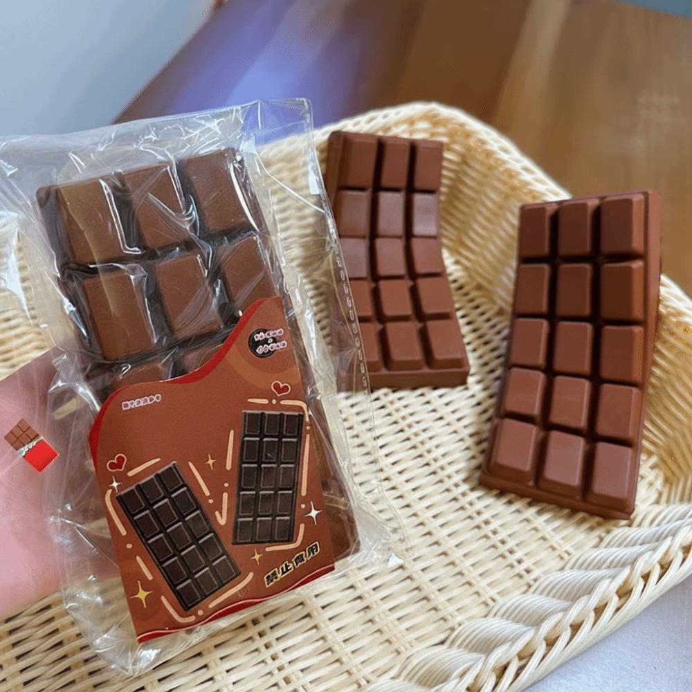Simulated Food Food Squishy Toy Slow Rebound Fidget Toy Soft Chocolate Squeeze Toy Kids