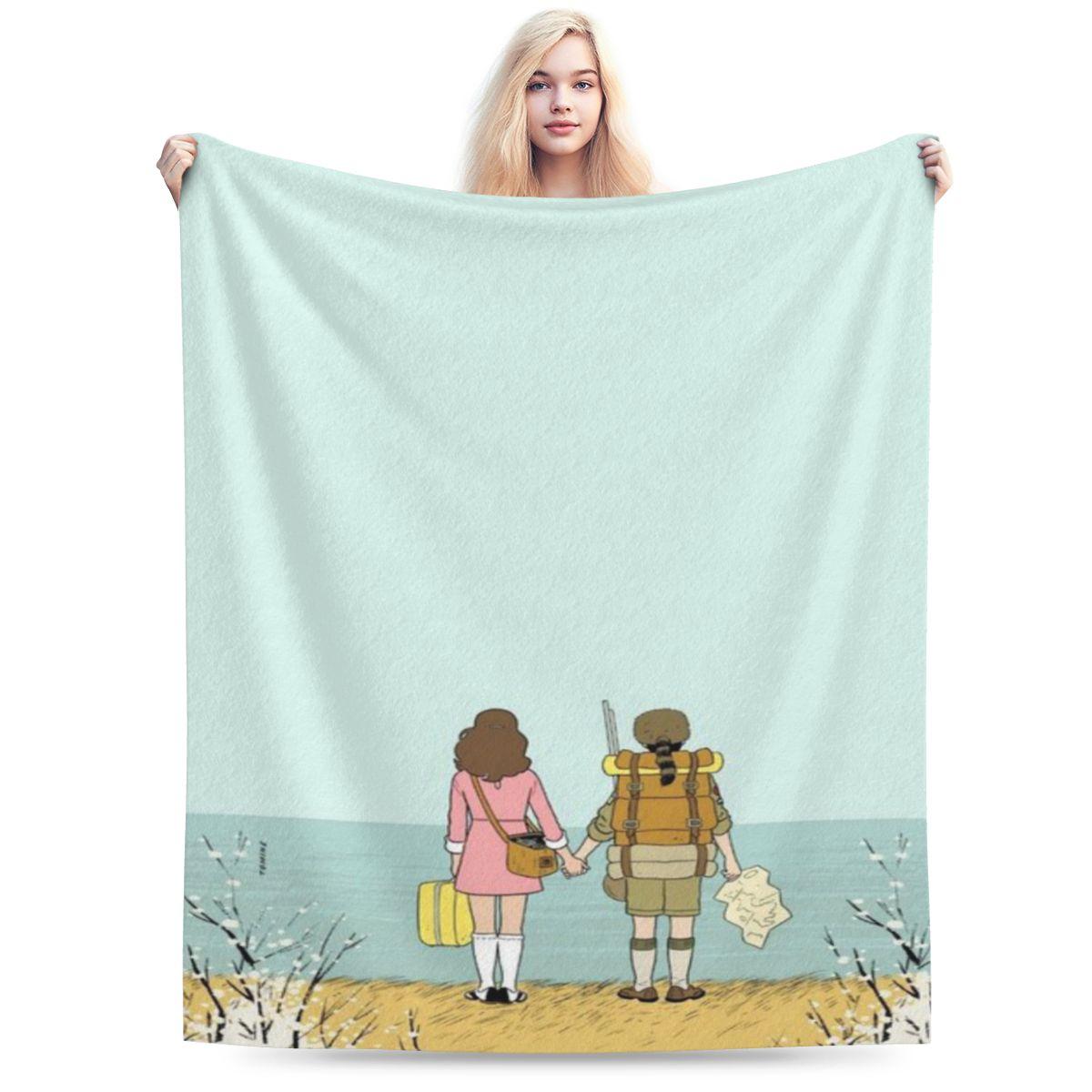 

Wes Anderson Movie Personalized Comfortable Decorate Home An UltraSoft Micro Fleece Blanket 75x100cm 30x40in