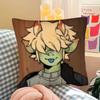 1pc Mushroom Oasis Anime Pillow Case Fashion Square Pillowcase Bedroom Sofa Room Ins Decoration Leisure